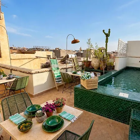 103 Riad Chelsie Pool Rooftop & Hammam-2